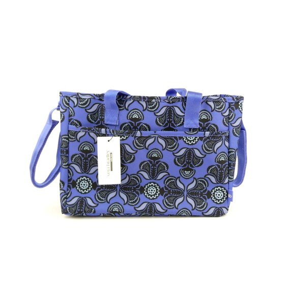 Vera Bradley Baja Blue Lighten Up Everything Organizer NWT - Picture 1 of 4